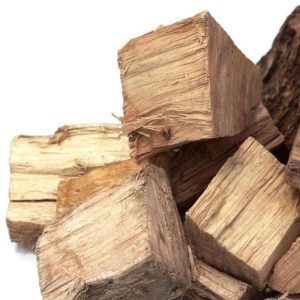 Cherry wood chunks, close up. Image: BBQ Land.