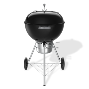 Weber Original Kettle Premium 57cm charcoal kettle on a white background.